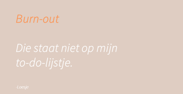 Waarom wij breken…